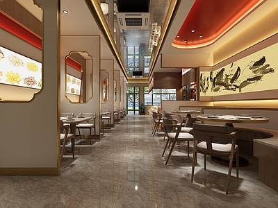 新中式中餐厅 新中式餐厅