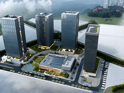 现代新中式商业景观 商业综合体 示范区景观 网红街区 文创街区 商场