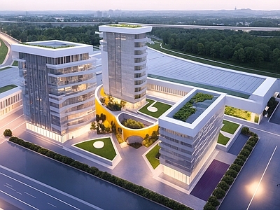 现代商业景观 商业综合体 商业街 文创街区 示范区景观