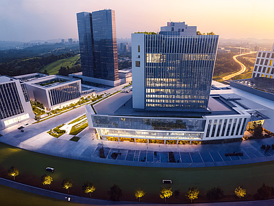 现代商业景观 商业综合体 厂房建筑 商场 文创街区 示范区景观