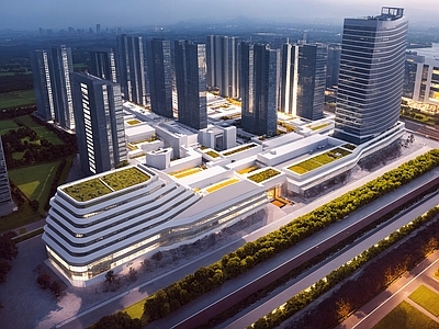 现代其他商业建筑 商业综合体 文创街区 商业建筑 商场