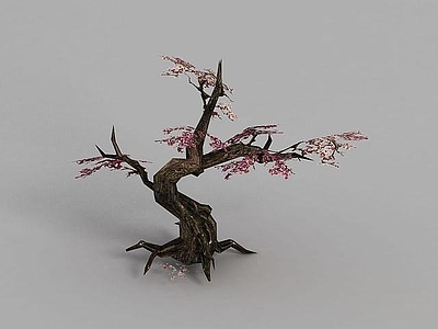 现代魔兽世界游戏场景树木装饰