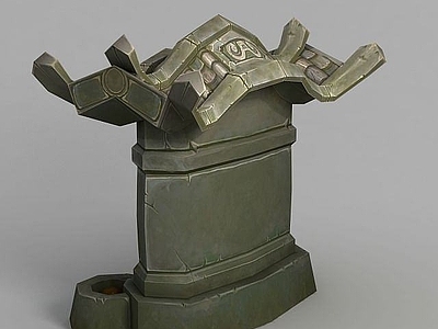 现代魔兽世界游戏场景装饰