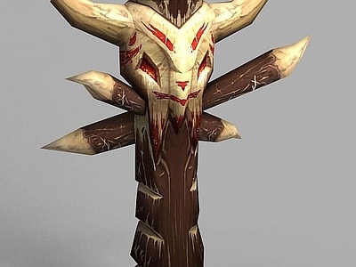 现代魔兽世界木桩