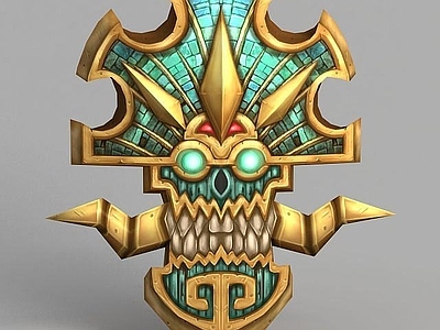 现代魔兽世界游戏场景装饰