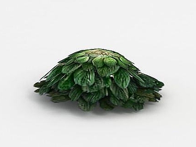 现代魔兽世界灌木花从装饰