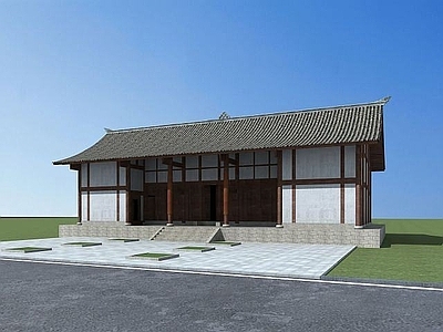 现代袁涣仙故居古建
