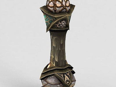 现代魔兽世界游戏场景装饰