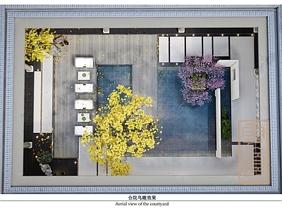 现代新中式其他休闲娱乐空间 会所 庭院设计 新中式 平面扩初 施工图