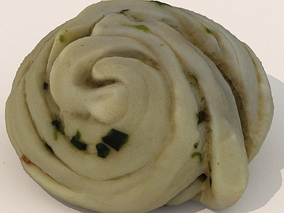 酒水食物 面包 包子 花卷 早餐