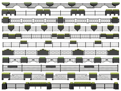 现代道路护栏 市政绿化栏杆 花箱栏杆 城市交通护栏 高速公路防护栏 铁艺栏杆 隔离围栏围挡 景观护栏