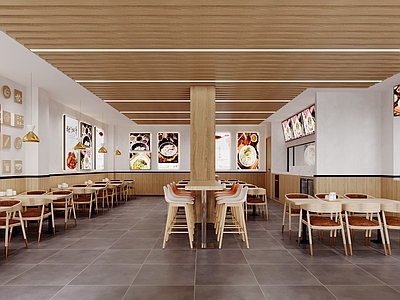 现代中餐厅 餐厅饭店 酒店餐饮 餐桌椅 快餐店