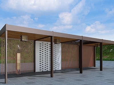 现代廊架 休闲凉亭 休闲廊架 景观廊架