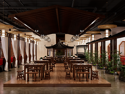 新中式中餐厅 中餐厅
