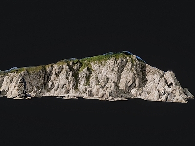 现代山 悬崖 山体地形 岩石 岩壁