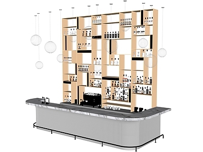现代其他酒店空间 吧台 酒店吧台