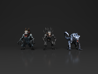 爬行类动物 魔兽 火焰恶魔 恶魔之王地狱领 地狱恶魔 妖怪 魔兽 妖魔