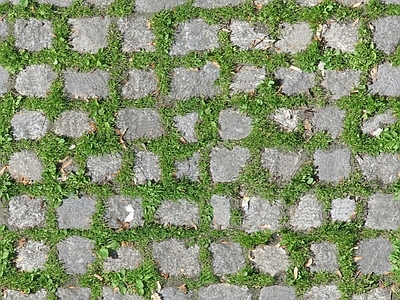 新中式现代植草砖 无缝室外砖