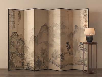 新中式屏风 新中式屏风 折叠屏风