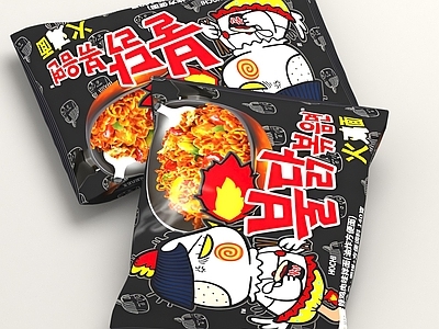 酒水食物 方便面 火鸡面