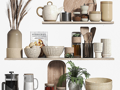 厨房用品 碗 砧板 厨房器具 厨房用品 麦穗