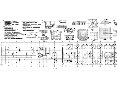 钢结构 物流 仓储建筑 施工图