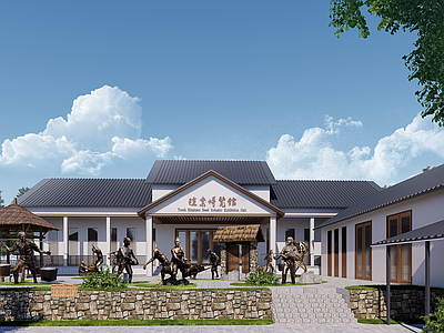 现代新中式其他农业建筑 乡村 乡村建筑 乡村博物馆 农业馆 美丽乡村