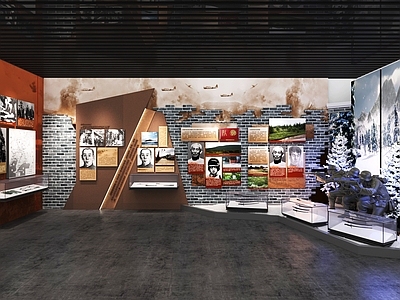 现代党建展厅 现代党建文化展厅