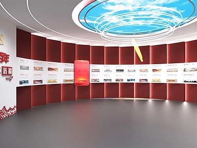 现代党建展厅 现代党建展厅