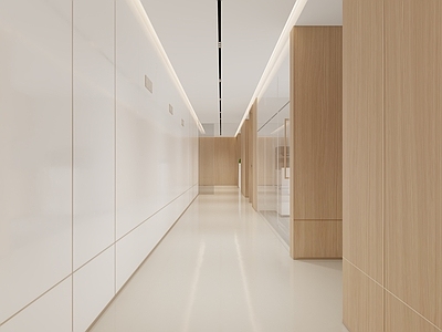 现代其他办公空间 现代办公室过道 过道区域 过道空间