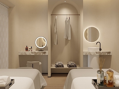 奶油极简母婴店 美容馆