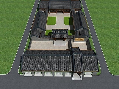 现代四合院
