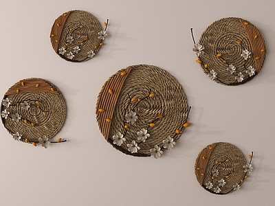 侘寂挂件 侘寂墙饰 挂饰