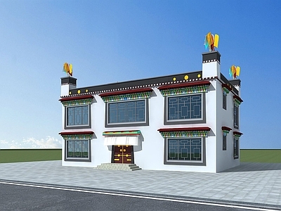 现代藏族民居建筑