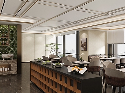 现代自助餐厅 现代自助餐厅