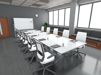 现代会议室 会议室 现代办公室 培训室 工作室 会议桌椅