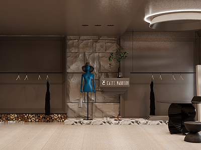 现代服装店 女装店