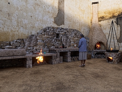 灶台 灶台 柴火灶