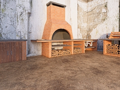 灶台 柴火灶 灶台