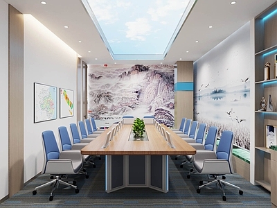 现代会议室 会议室