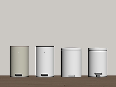 现代垃圾桶 其他生活用品 垃圾桶 家用垃圾桶 公共垃圾桶 独立垃圾桶
