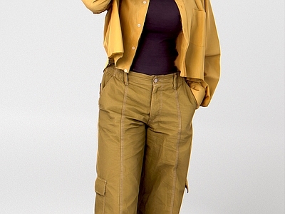 女人 戴着围巾 戴着耳机 女人 模特 衣服