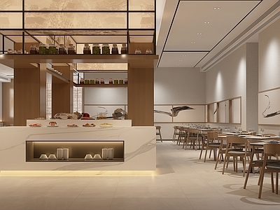 现代中餐厅 餐厅