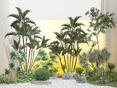 植物组合 植物组合 植物美陈 绿植 植物堆 树池植物组合