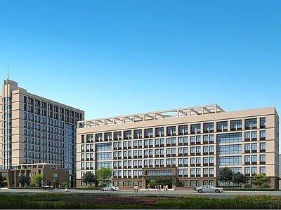 现代建筑办公楼