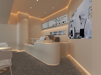 现代其他商业空间 蛋糕店