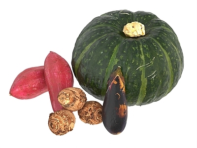 酒水食物 南瓜 芋头 香芋 茄子 红薯 地瓜 蔬菜