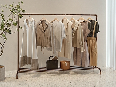 衣服 衣服 衣架 衬衫 裙子