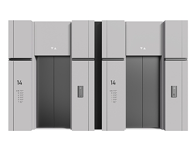 现代极简电梯 现代电梯 观光电梯 室内电梯 商场电梯