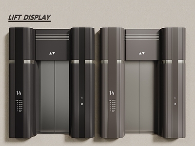 现代轻奢电梯 现代电梯 观光电梯 室内电梯 商场电梯